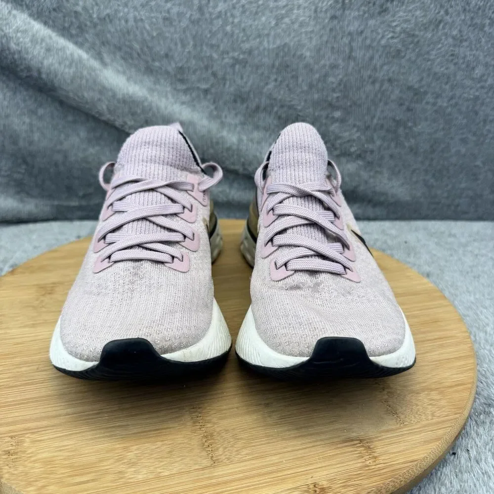 Nike React Infinity Run Flyknit 3 Shoes Womens Size 6.5 Pink Sneakers CD4372-500